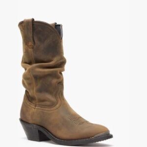 Durango Distressed Brown Heeled Boots